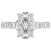 3.50CT.TW OVAL LAB DIAMOND SOLITAIRE ENGAGEMENT RING - Nazarelle