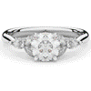 1.75CT.TW ROUND LAB DIAMOND ENGAGEMENT RING - Nazarelle