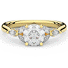 1.75CT.TW ROUND LAB DIAMOND ENGAGEMENT RING - Nazarelle