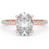 3.15CT.TW OVAL LAB DIAMOND SOLITAIRE ENGAGEMENT RING - Nazarelle