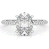 3.15CT.TW OVAL LAB DIAMOND SOLITAIRE ENGAGEMENT RING - Nazarelle