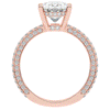 3.15CT.TW OVAL LAB DIAMOND SOLITAIRE ENGAGEMENT RING - Nazarelle