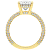 3.15CT.TW OVAL LAB DIAMOND SOLITAIRE ENGAGEMENT RING - Nazarelle