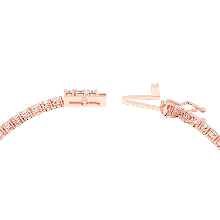3.00CT.TW ROUND LAB DIAMOND TENNIS BRACELET - Nazarelle
