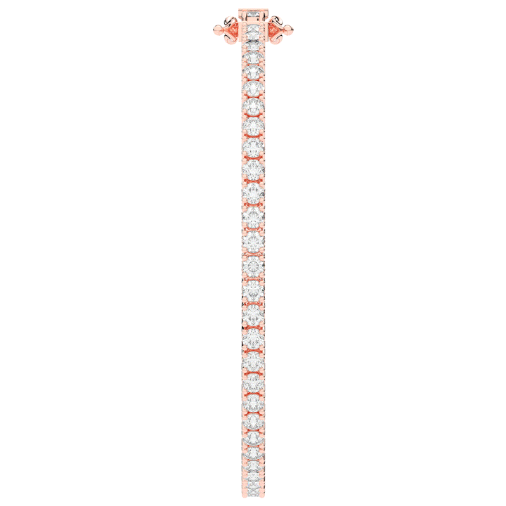 5.00CT.TW ROUND LAB DIAMOND TENNIS BRACELET - Nazarelle