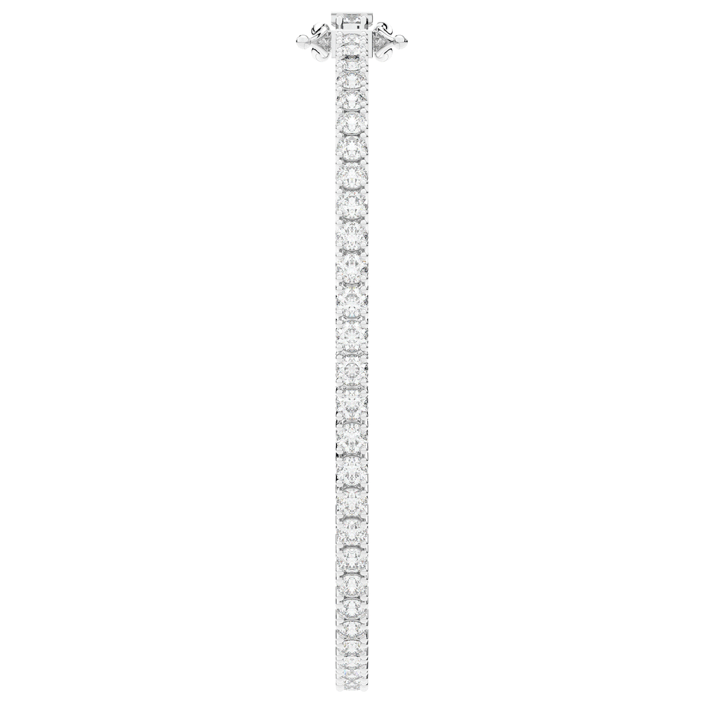 5.00CT.TW ROUND LAB DIAMOND TENNIS BRACELET - Nazarelle