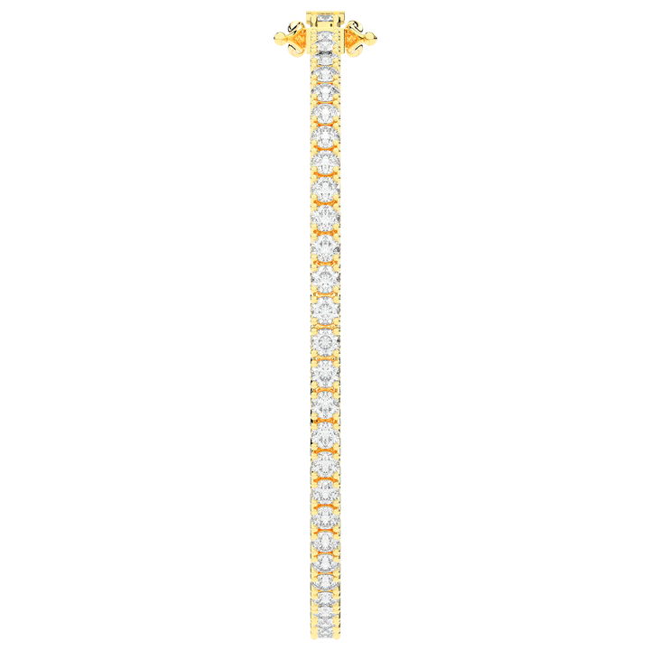 5.00CT.TW ROUND LAB DIAMOND TENNIS BRACELET - Nazarelle