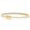 5.00CT.TW ROUND LAB DIAMOND TENNIS BRACELET - Nazarelle