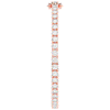 7.00CT.TW ROUND LAB DIAMOND TENNIS BRACELET - Nazarelle