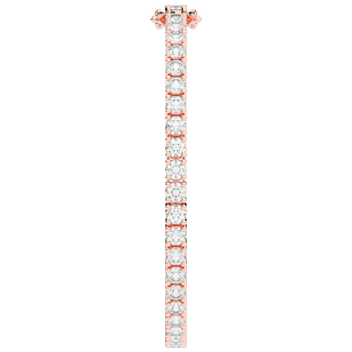 7.00CT.TW ROUND LAB DIAMOND TENNIS BRACELET - Nazarelle