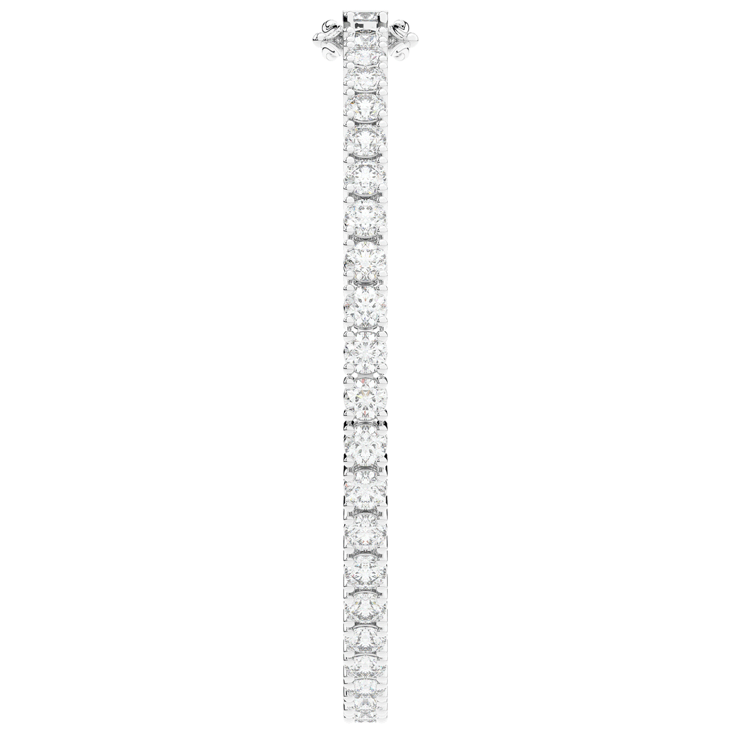 7.00CT.TW ROUND LAB DIAMOND TENNIS BRACELET - Nazarelle