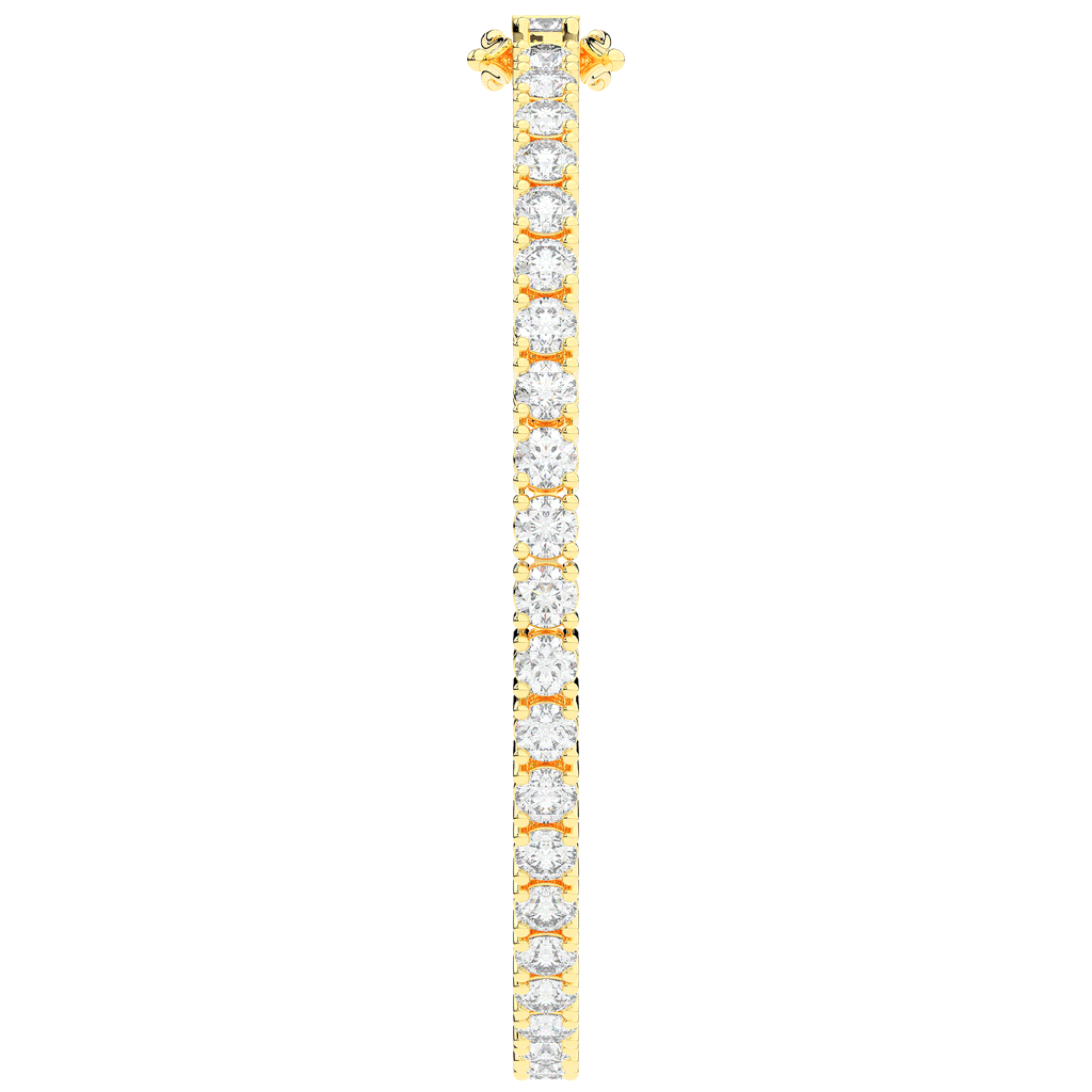 7.00CT.TW ROUND LAB DIAMOND TENNIS BRACELET - Nazarelle