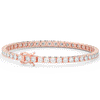 7.00CT.TW ROUND LAB DIAMOND TENNIS BRACELET - Nazarelle