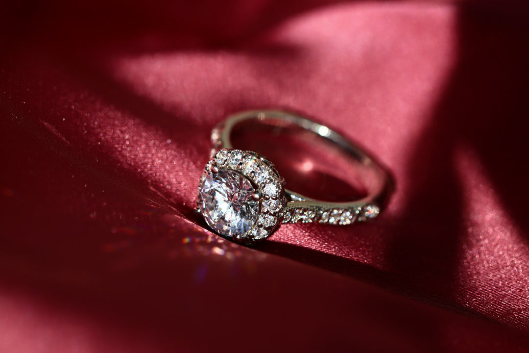 2 Carat Lab Grown Diamond Engagement Ring